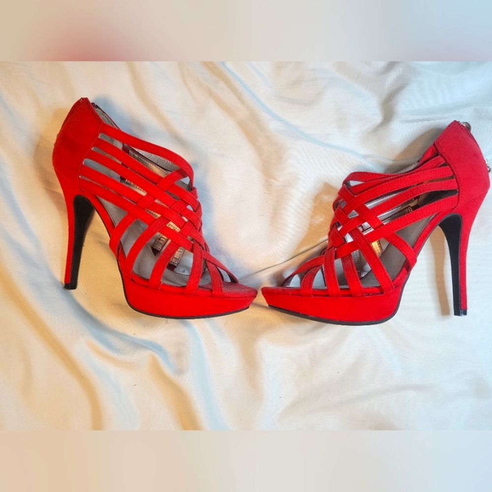 6" Red Limelight heels